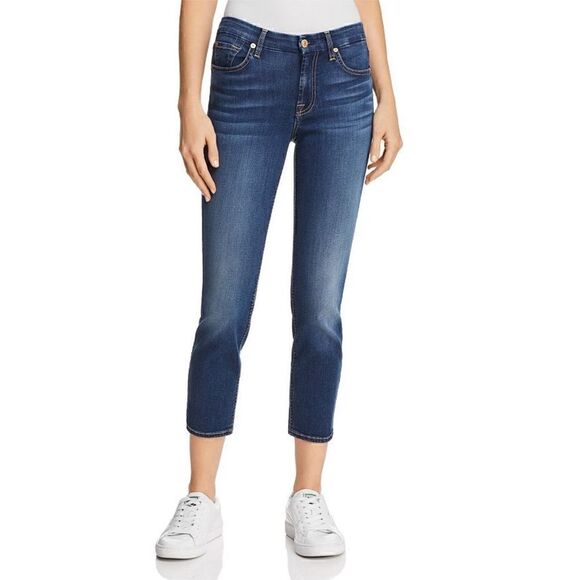 7 For All Mankind 7FAM Kimmie Crop, Size 25 - Picture 4 of 16